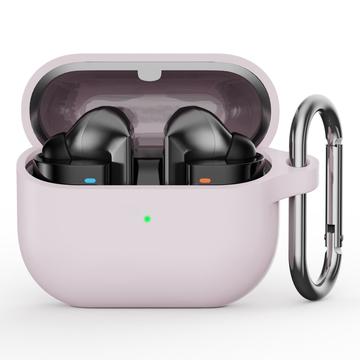 Carcasa de Silicona con Mosquetón para Samsung Galaxy Buds3 Pro - Rosa