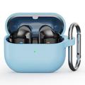 Carcasa de Silicona con Mosquetón para Samsung Galaxy Buds3 Pro - Sky Azul