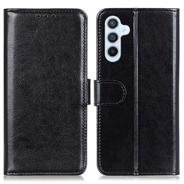 Funda de cartera con cierre magnético para Samsung Galaxy F34/M34 5G - Negro