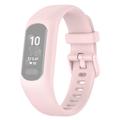 Correa de silicona de repuesto con marco integrado para Garmin Vivosmart 5 - Rosa