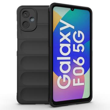 Carcasa de TPU Rugged para Samsung Galaxy M06/F06 5G - Negro