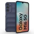 Carcasa de TPU Rugged para Samsung Galaxy M16/F16 - Azul Oscuro