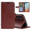 Funda de cartera con cierre magnético para Samsung Galaxy M16