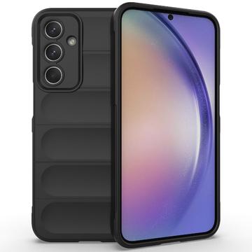 Carcasa de TPU Rugged para Samsung Galaxy M35 - Negro