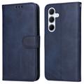 Funda de cartera con cierre magnético para Samsung Galaxy M35 - Azul