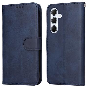 Funda de cartera con cierre magnético para Samsung Galaxy M35 - Azul
