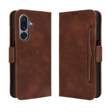 Funda tipo billetera con tarjetero para Samsung Galaxy M36 - Marrón