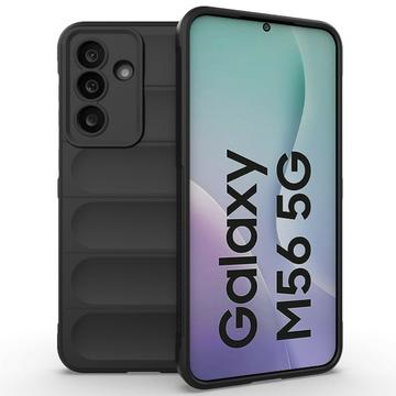 Carcasa de TPU Rugged para Samsung Galaxy M56 - Negro
