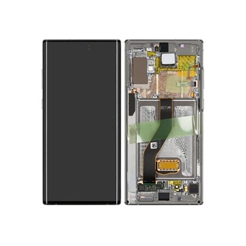 Carcasa Frontal & Pantalla LCD GH82-20838C para Samsung Galaxy Note10+ - Plateado