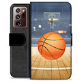 Funda Cartera Premium para Samsung Galaxy Note20 Ultra - Baloncesto