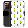 Funda Cartera Premium para Samsung Galaxy Note20 Ultra - Relámpagos