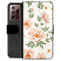 Funda Cartera Premium para Samsung Galaxy Note20 Ultra - Floral