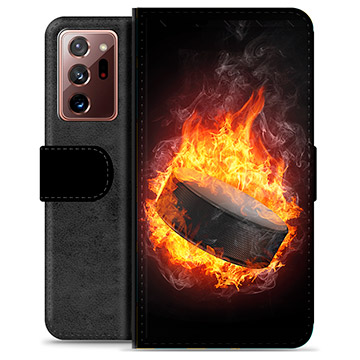 Funda Cartera Premium para Samsung Galaxy Note20 Ultra - Hockey Sobre Hielo