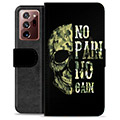 Funda Cartera Premium para Samsung Galaxy Note20 Ultra - No Pain, No Gain