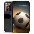 Funda Cartera Premium para Samsung Galaxy Note20 Ultra - Fútbol