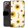 Funda Cartera Premium para Samsung Galaxy Note20 Ultra - Girasol