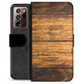 Funda Cartera Premium para Samsung Galaxy Note20 Ultra - Madera
