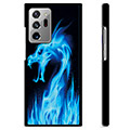 Carcasa Protectora para Samsung Galaxy Note20 Ultra - Dragón de Fuego Azul