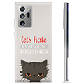 Funda de TPU para Samsung Galaxy Note20 Ultra - Gato Enfadado