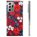 Funda de TPU para Samsung Galaxy Note20 Ultra - Flores Vintage