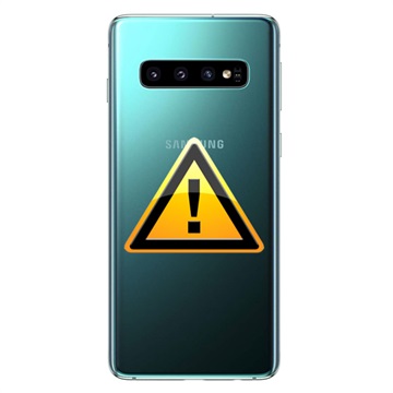 Reparación Tapa de Batería para Samsung Galaxy S10 - Prism Verde