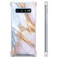 Funda Híbrida para Samsung Galaxy S10 - Mármol Elegante