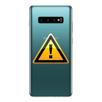 Reparación Tapa de Batería para Samsung Galaxy S10+ - Prism Verde