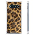 Funda Híbrida para Samsung Galaxy S10 - Leopardo