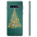 Funda de TPU para Samsung Galaxy S10+ - Árbol de Navidad