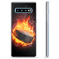 Funda de TPU para Samsung Galaxy S10+ - Hockey Sobre Hielo