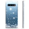 Funda de TPU para Samsung Galaxy S10+ - Copos de Nieve