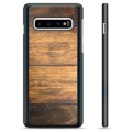 Carcasa Protectora para Samsung Galaxy S10 - Madera