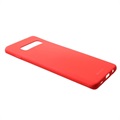 Carcasa Mate de TPU Mercury Goospery para Samsung Galaxy S10+ - Rojo
