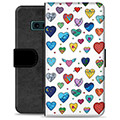 Funda Cartera Premium para Samsung Galaxy S10e - Corazones