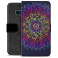 Funda Cartera Premium para Samsung Galaxy S10e - Mandala Colorida