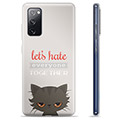 Funda de TPU para Samsung Galaxy S20 FE - Gato Enfadado