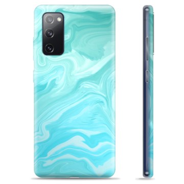 Funda de TPU para Samsung Galaxy S20 FE - Mármol Azul