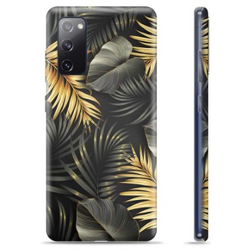 Funda de TPU para Samsung Galaxy S20 FE - Hojas Doradas