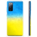 Funda TPU con bandera de Ucrania para Samsung Galaxy S20 FE - Bicolor