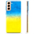 Funda TPU con bandera de Ucrania para Samsung Galaxy S21+ 5G - Bicolor
