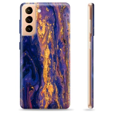 Funda de TPU para Samsung Galaxy S21+ 5G - Crepúsculo Dorado