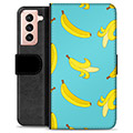 Funda Cartera Premium para Samsung Galaxy S21 5G - Plátanos