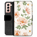 Funda Cartera Premium para Samsung Galaxy S21 5G - Floral