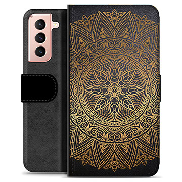 Funda Cartera Premium para Samsung Galaxy S21 5G - Mandala