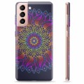 Funda de TPU para Samsung Galaxy S21 5G - Mandala Colorida