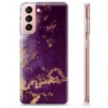 Funda de TPU para Samsung Galaxy S21 5G - Ciruela Dorada