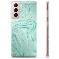 Funda de TPU para Samsung Galaxy S21 5G - Menta Verde