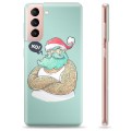 Funda de TPU para Samsung Galaxy S21 5G - Papá Noel Moderno