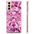 Funda de TPU para Samsung Galaxy S21 5G - Cristal Rosa