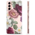 Funda de TPU para Samsung Galaxy S21 5G - Flores Románticas